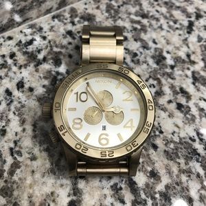 GOLD NIXON MEN’S WATCH 51-30 CHRONO